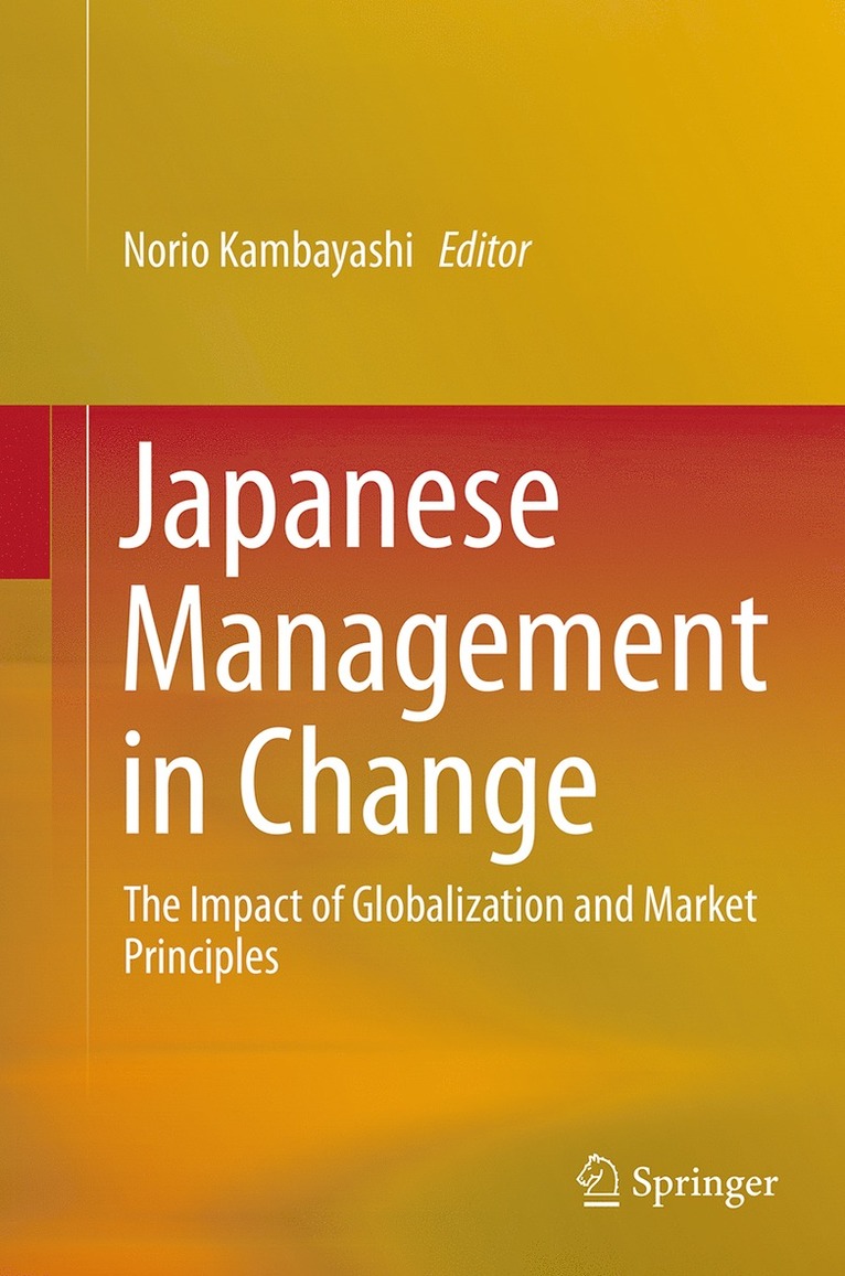 Japanese Management in Change 1