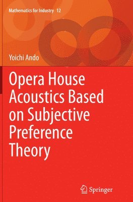 bokomslag Opera House Acoustics Based on Subjective Preference Theory