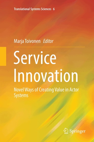 Marja Toivonen - Service Innovation, Häftad