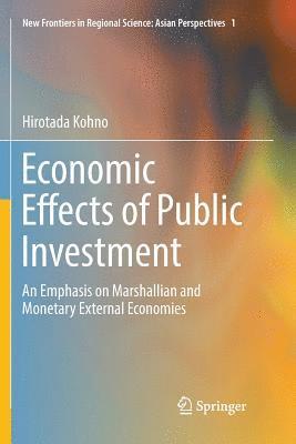 bokomslag Economic Effects of Public Investment