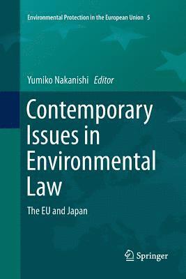 bokomslag Contemporary Issues in Environmental Law