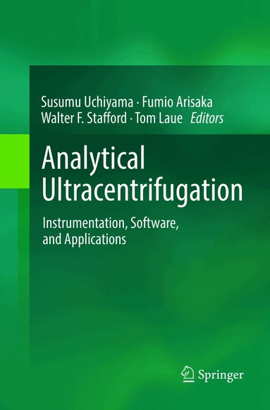 Susumu Uchiyama, Fumio Arisaka, Walter F. Stafford, Tom Laue - Analytical Ultracentrifugation, Häftad
