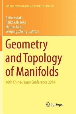 bokomslag Geometry and Topology of Manifolds