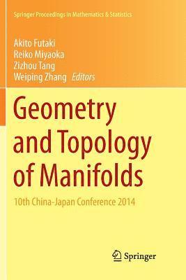 Geometry and Topology of Manifolds 1