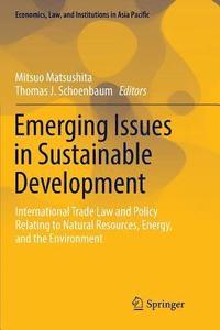 bokomslag Emerging Issues in Sustainable Development