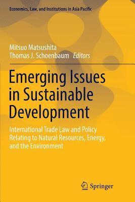 Emerging Issues in Sustainable Development 1