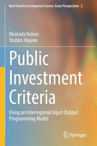 bokomslag Public Investment Criteria