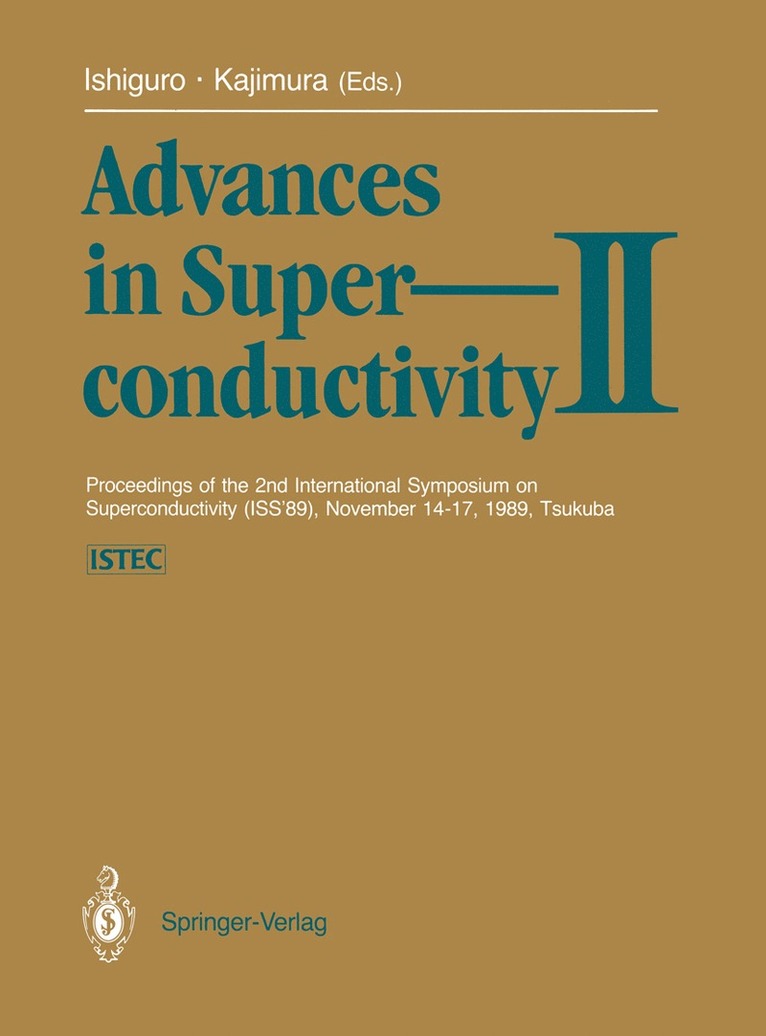 Advances in Superconductivity II 1