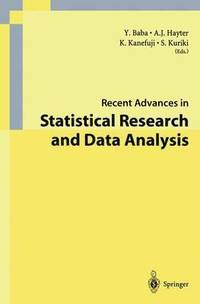 bokomslag Recent Advances in Statistical Research and Data Analysis