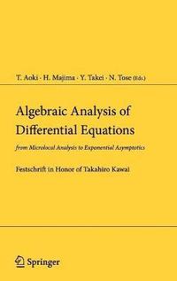 bokomslag Algebraic Analysis of Differential Equations