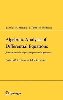 bokomslag Algebraic Analysis of Differential Equations