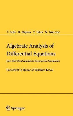 bokomslag Algebraic Analysis of Differential Equations