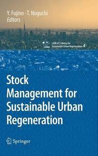 bokomslag Stock Management for Sustainable Urban Regeneration