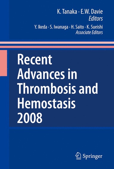 bokomslag Recent Advances in Thrombosis and Hemostasis