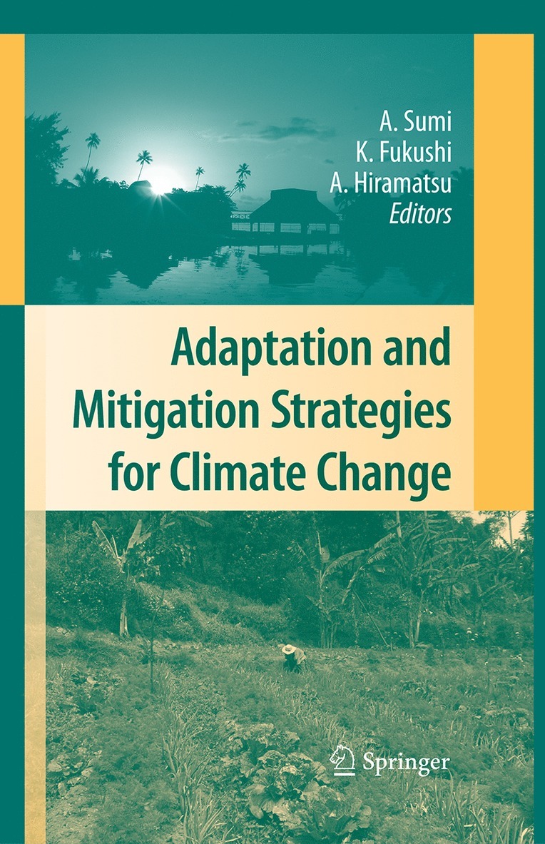 Akimasa Sumi, Kensuke Fukushi, Ai Hiramatsu - Adaptation and Mitigation Strategies for Climate Change, Inbunden