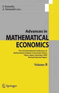 bokomslag Advances in Mathematical Economics Volume 8