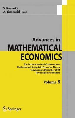 Advances in Mathematical Economics Volume 8 1