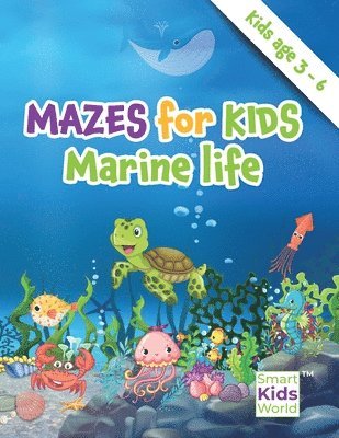 bokomslag Mazes for Kids - Marine Life