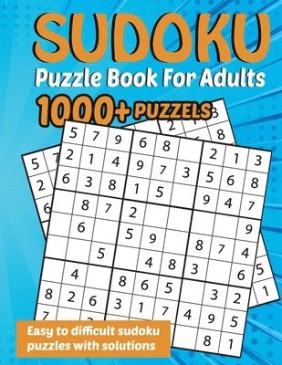 bokomslag Sudoku Puzzle Book for Adults