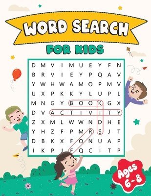 bokomslag Word Search Book for Kids Ages 6-8