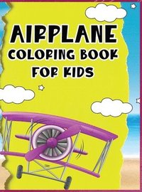 bokomslag Airplane coloring book for kids