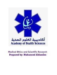 bokomslag Medical Ethics and Scientific Research