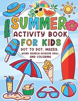 bokomslag Summer Activity Book for Kids