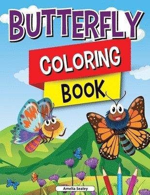 bokomslag Charming Butterflies Coloring Book for Kids