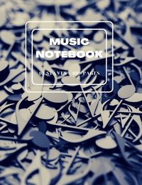bokomslag Blank Sheet Music Notebook