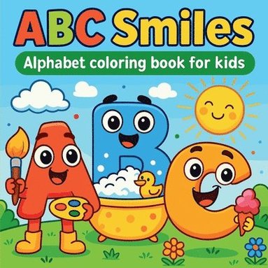 bokomslag ABC Smiles - Alphabet Coloring Book for Kids