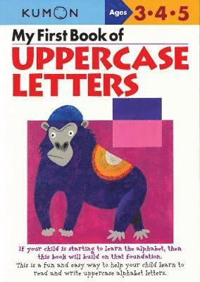 Kumon - My First Book Of Uppercase Letters, Häftad. Tillgänglighet: Lägg i varukorg