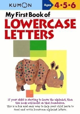Kumon - My First Book Of Lowercase Letters, Häftad. Tillgänglighet: Lägg i varukorg
