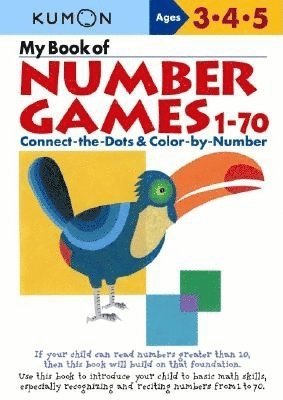 Kumon - My Book Of Number Games 1-70, Häftad