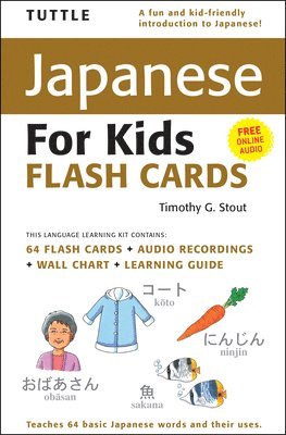 Tuttle Japanese for Kids Flash Cards Kit 1