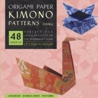bokomslag Origami Paper Kimono Patterns Small