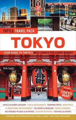 Rob Goss - Tokyo Travel Guide + Map: Tuttle Travel Pack, Häftad