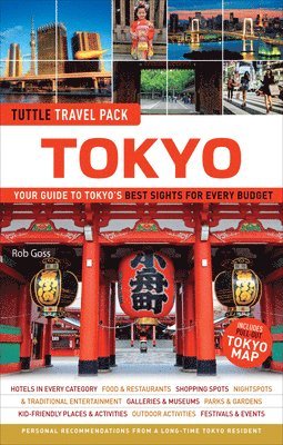 Tokyo Travel Guide + Map: Tuttle Travel Pack 1
