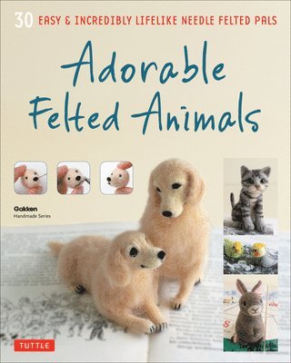 bokomslag Adorable Felted Animals