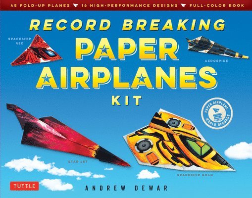 Record Breaking Paper Airplanes Kit 1