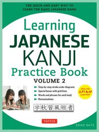 bokomslag Learning Japanese Kanji Practice Book Volume 2: Volume 2