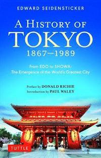 bokomslag A History of Tokyo 1867-1989