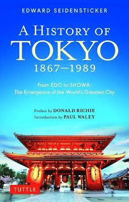 bokomslag A History of Tokyo 1867-1989