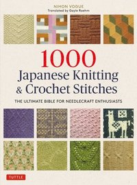 bokomslag 1000 Japanese Knitting & Crochet Stitches