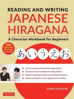 Emiko Konomi - Reading and Writing Japanese Hiragana, Häftad
