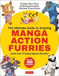 bokomslag The Ultimate Guide to Drawing Manga Action Furries