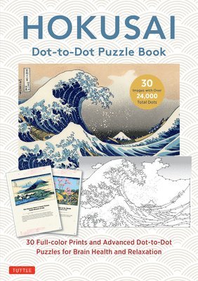 bokomslag Hokusai Dot-to-Dot Puzzle Book