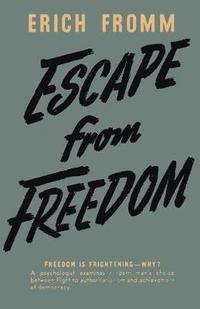bokomslag Escape from Freedom
