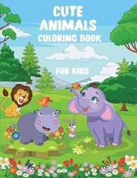 bokomslag Cute Animals Activity Book for Kids