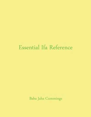 Baba Jaha - Essential Ifa Reference, Häftad