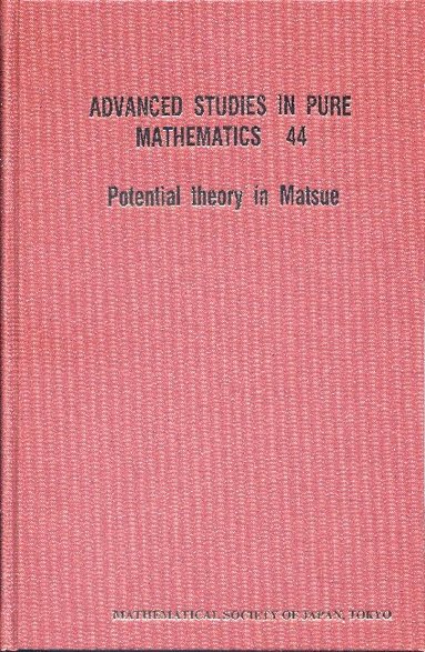 AL HIROAKI AIKAWA ET, Hiroaki Aikawa, Takashi Kumagai, Yoshihiro Mizuta, Noriaki Suzuki - POTENTIAL THEORY IN MATSUE - PROCEEDINGS OF THE INTERNATIONAL WORKSHOP, Inbunden